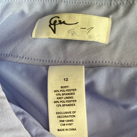💜GREG NORMAN💜Golf skort in lilac . Size 12. Like new condition. - Picture 7 of 8